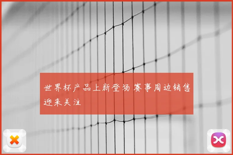 世界杯产品上新登场 赛事周边销售迎来关注